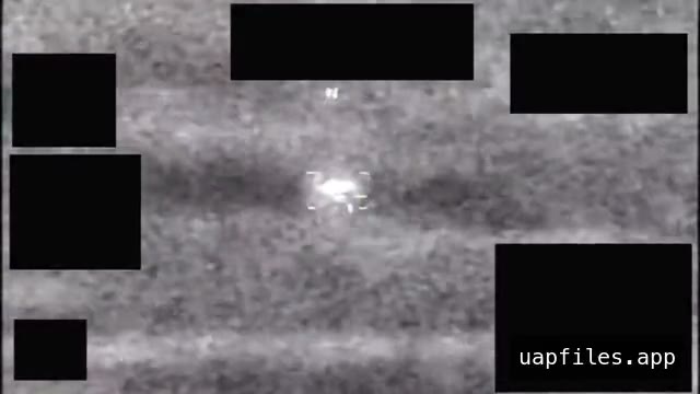 DOW-UAP-PR051, an infrared display with a bright object inside a small tracking box